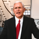 Illustration for article titled Sweating, Grunting Mike Pence Straining To Rapture Himself Before Impeachment Inquiry Goes Any Further